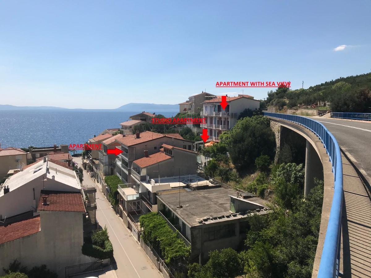 Rozita Seaside Relax Apartments Podgora Kültér fotó